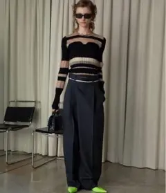 【PRANK PROJECT】Cut See-through RIB Knitのサムネイル