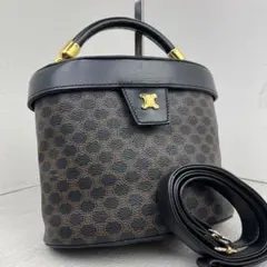 希少✨ CELINE セリーヌ バニティ ブラックマカダム トリオンフ 2way
