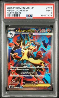 2026年最新】メガルカリオex psa10の人気アイテム - メルカリ