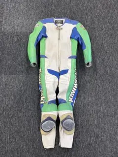 Kawasaki 革ツナギ　カワサキ バイク　レーシング　レザー 2025年最新】Kawasaki革ツナギの人気アイテム - メルカリ