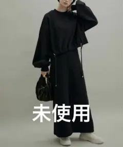 ❤️新品❤️アダムエロペ　リバープルオーバーコンビ4WAYワンピース