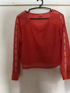 【美品】ZUMBA メッシュトップス 正規品のサムネイル