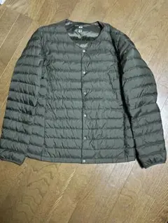 ま*こ様 UNIQLO ULTRA LIGHT DOWN L サイズオリーブ