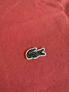 LACOSTE スリムフィット ポロシャツ レッド