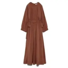 【emmi atelier】サイドギャザーワンピース