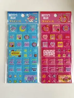 BETTY'S BLUE キャラクターシール 2パック
