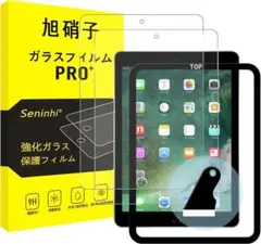 iPad Pro 9.7 ガラスフィルム ガイド枠 2枚 air E170