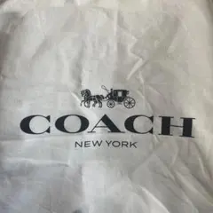 COACH ショップ袋 大きめ ホワイト