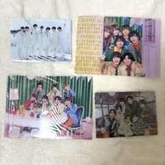 なにわ男子 購入特典 クリアファイル 4枚セット❣️