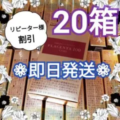 そら様専用 プラセンタ100 コア スタートパック 20箱 銀座ステファニー