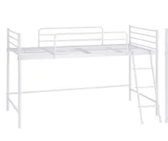 ニトリ スチールミドルベッドセパタ ロフトベッド 白 取り扱い説明書付 ニトリ スチールミドルベッドセパタ ロフトベッド 白 取り扱い