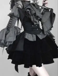 スカート GOTHIC IRREGULAR HEM SKIRT /EU4RIA EU4RIA GOTHIC IRREGULAR HEM SKIRT - メルカリ