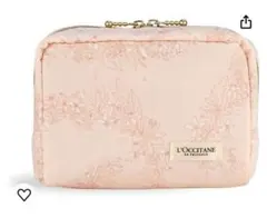 【お盆セール】L'OCCITANE ロクシタン　ネロリ柄のピンクポーチ