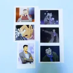 名探偵コナン 毛利小五郎 ぱしゃこれ ６枚セット ②