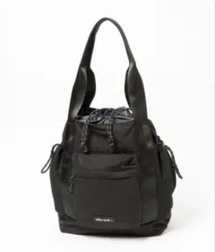 niko and… ニコアンド A4サイズ収納可能　ドロストソフトトートバッグ