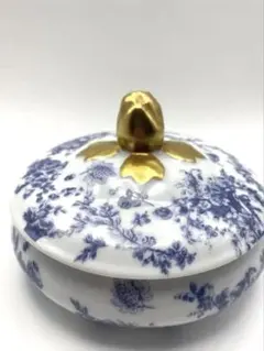Bohemia Crystalex ブルー蓋付きボウル ボヘミアクリスタル - メルカリ