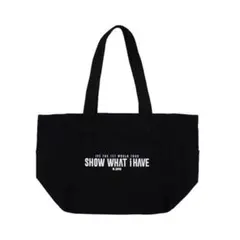 IVE SHOW WHAT I HAVE トートバック 黒 IVE SHOW WHAT I HAVE トートバック 黒 - メルカリ