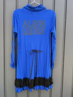 PUTUMAYO プトマヨ アリスセット エプロン ワンピース 水色