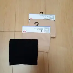 ユニクロ　ショーツ　ジャストウエスト　パンツLサイズ　新品　UNIQLO　3枚