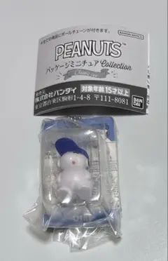 PEANUTS パッケージミニチュアコレクション　オラフ