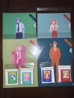 MAPPAxTSUTAYA チェンソーマン レザーフセンブック＆クリアファイル