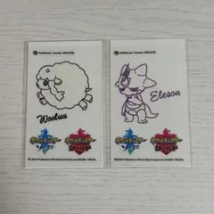 ポケモン　転写ステッカー