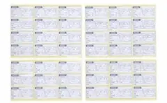 WAKO'S ワコーズ オイル交換ステッカー シール ラベル 12枚x5シート