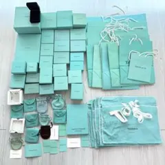 極美品 ティファニー 巾着袋&空箱&紙袋&お手入れカード 10セット 現行