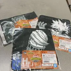 ヒロアカ 一番くじ 意志 H賞 ビジュアルタオル3枚セット