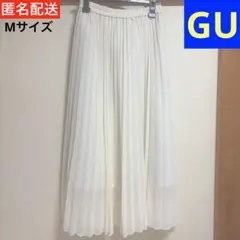 【匿名配送】GU ジーユー　プリーツロングスカートのサムネイル