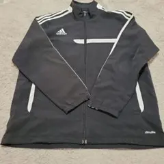 メンズadidas ジャージ ジャケット ブラックOサイズのサムネイル