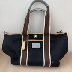 コーチ ナイロン トートバッグ ストライプ