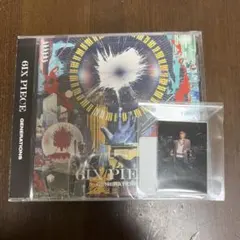 GENERATIONS 6IX PIECE CD アクリルステッカー 白濱亜嵐