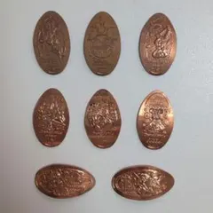 ディズニー　スーベニアメダル　8枚