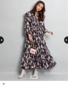 バリエーションプリントワンピース