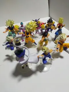 ドラゴンボール　HG　フィギュア　悟空　ベジータ　他　台座なし含む