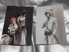 BLEACH　特典　イラストカード　2枚セット　ウルキオラ　井上織姫