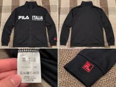 FILA フィラ ITALIA ジャージ トラックジャケット ブラック Lサイズ