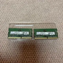 SamsungHP純正 ノート用メモリ 8GB PC4-3200AA 2枚セット - メルカリ