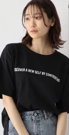 【新品未使用品】半袖　Tシャツ　ブラック　Lサイズ　グローバルワーク