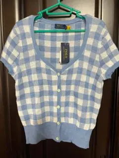 【新品未使用】POLO ポロラルフローレン　レトロギンガムチェックボレロ