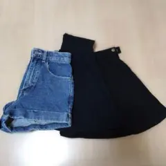 アメリカンアパレル　ボトムス　3点セット