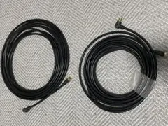 ホーリック アンテナケーブル テレビ用 S-4C-FB同軸 7m 2セットのサムネイル