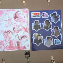 名探偵コナン シール＆下敷きセット