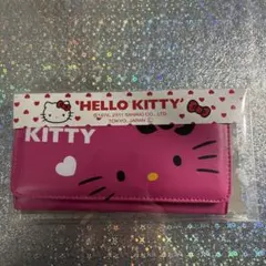 ハローキティちゃんの長財布(ピンク)のサムネイル