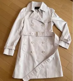 INDIVI ベージュトレンチコート　Mサイズ美品