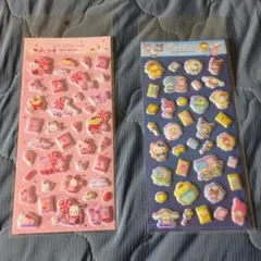 サンリオ ぷくっとシール 2点セット