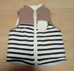 アプレレクール　リバーシブルベスト　80cm