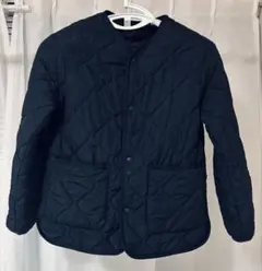 ユニクロ　ウォームパデッドウォッシャブルジャケット 150 黒