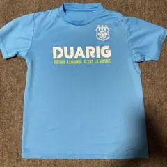 DUARIG サッカーシャツ サックスブルー Mサイズ　練習着　部活のサムネイル